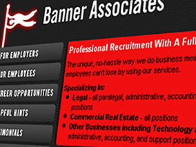 Banner Associates website image