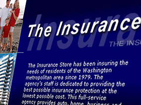 The Insurance Store website image