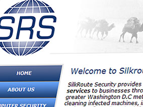 SilkRoute Security website image