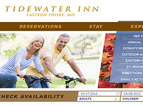 Tidewater Inn website image