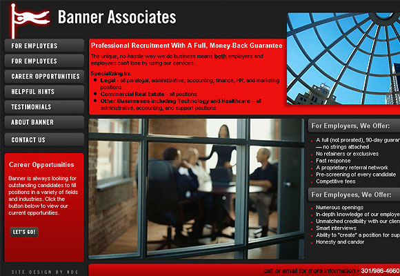 Banner Associates screenshot