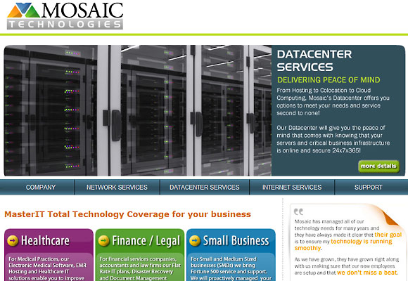 Mosaic Technologies screenshot