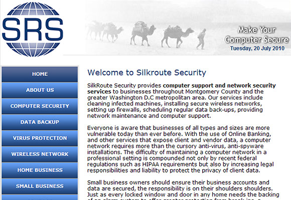 SilkRoute Security screenshot
