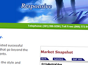 Leahy Wealth website image