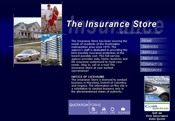 Insurance Store screenshot