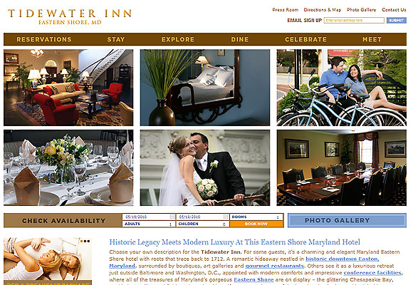 Tidewatwer Inn screenshot